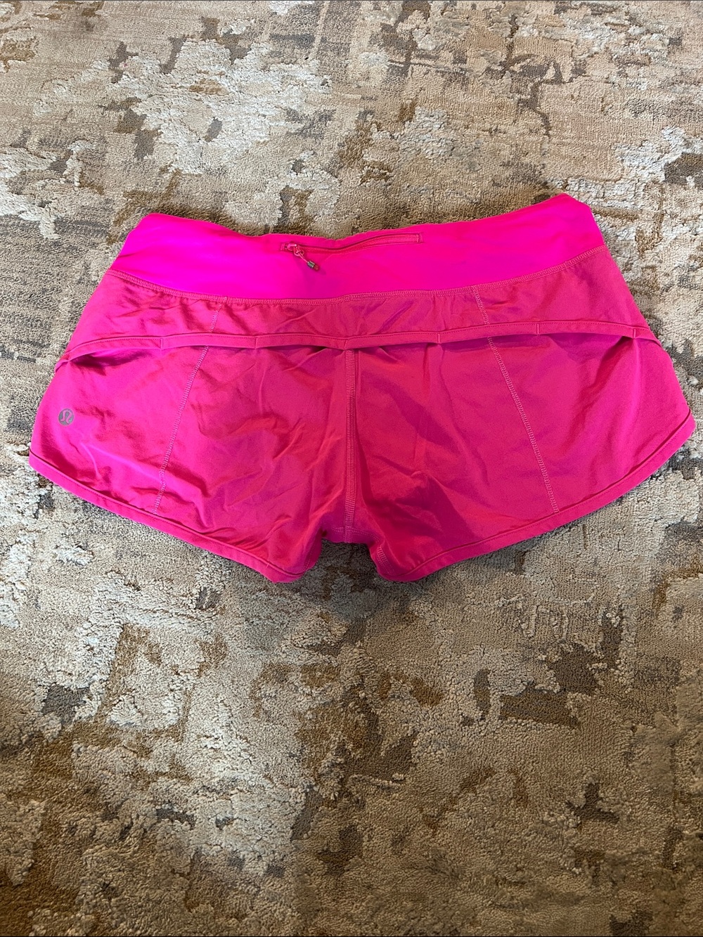 lululemon athletica Two-Tone Pink Athletic Shorts